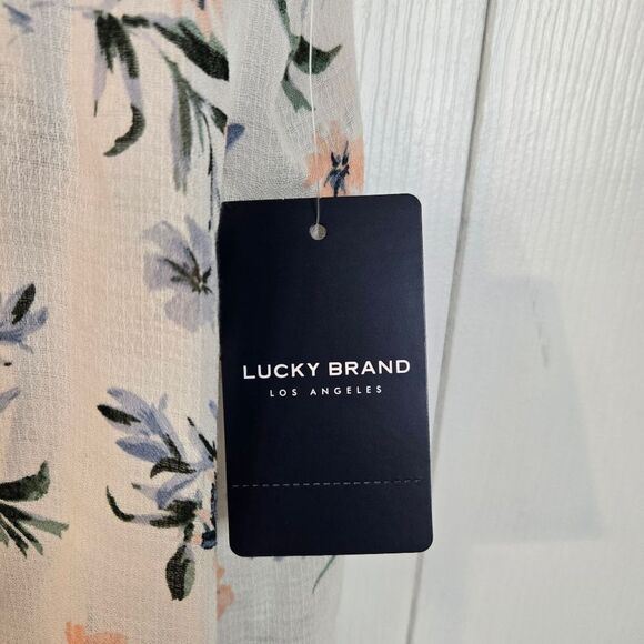 Lucky Brand Floral Sleeveless Top Women's Size Medium - Picture 2 of 10